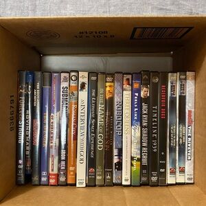 DVD Collection Set of 20 DVDs